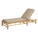3x Liggbedden Bamboo Exotan, Bruin
